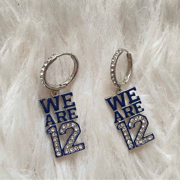 BAUBLEBAR X NFL: Seattle Seahawks Earrings & Green Bay Packers Earrings New - Picture 10 of 12